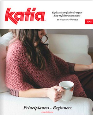 Katia 5998 №5 Журнал с моделями по пряже B/BEGINNERS 5 W16/17