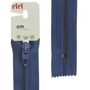 Riri 2518376/18/2626 Молния спираль, неразъемная, 4 мм, 18 см, кобальт синий