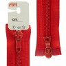 Riri 2522084/70/2407 Молния спираль, разъемная, 2 замка, 6 мм, 70 см, красный