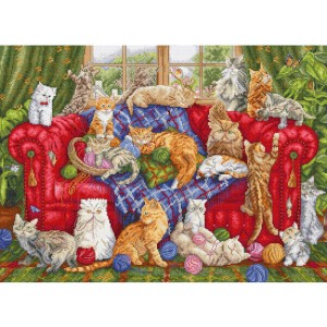 LetiStitch L9946 Meow Manor (Поместье Мяу)