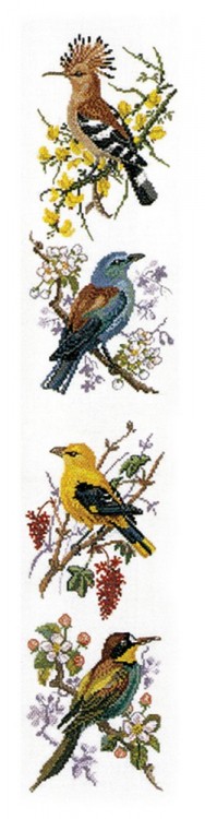Набор для вышивания Eva Rosenstand 13-020 Hoopoe - Птицы удоды