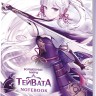 Блокнот Волшебные миры Тейвата (бело-фиолетовый  девушка с катаной)