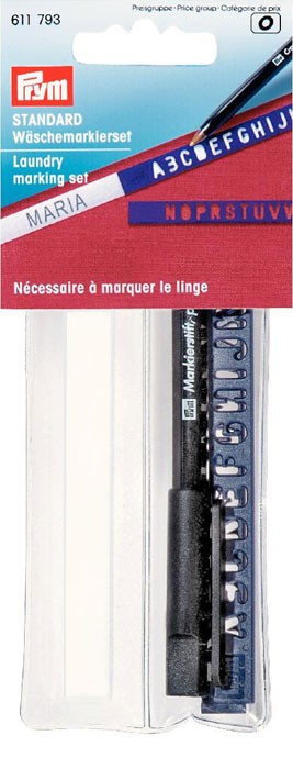 Prym 611793 Набор для маркировки белья