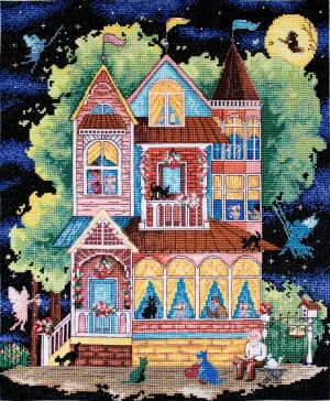LetiStitch 937 Fairy tale house (Сказочный домик)