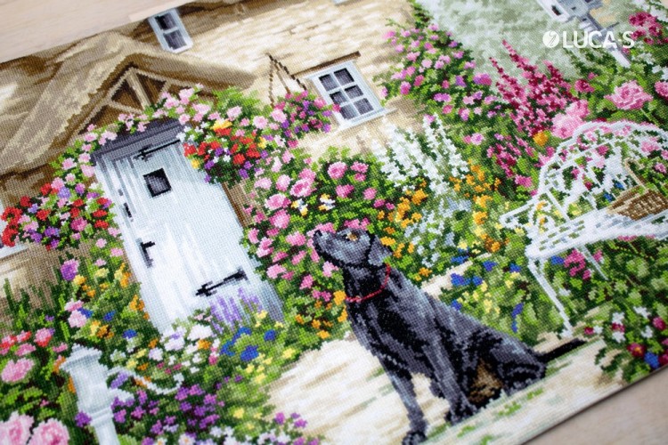 Набор для вышивания Luca-S B2377 Коттеджный сад Набор для вышивания Luca-S B2377 Коттеджный сад