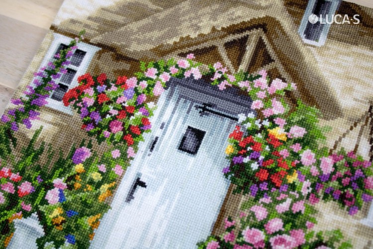 Набор для вышивания Luca-S B2377 Коттеджный сад Набор для вышивания Luca-S B2377 Коттеджный сад