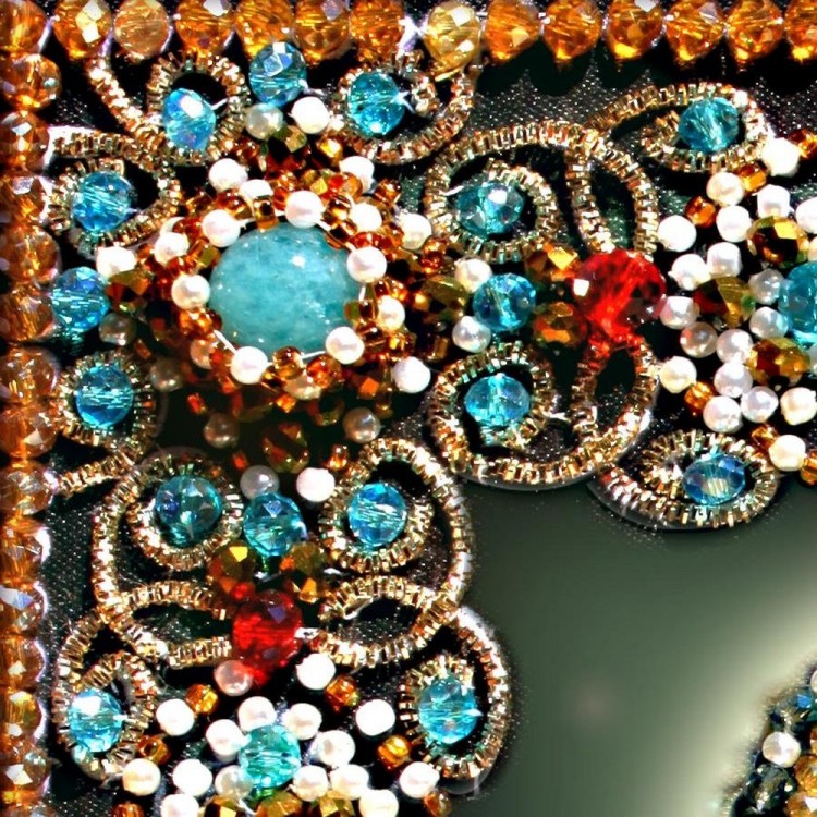 Набор для вышивания Образа в каменьях 77-и-06 Святая Наталия