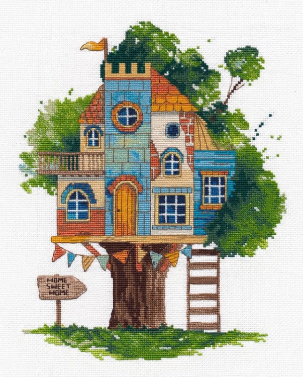 Набор для вышивания Овен 1510 Дом, милый дом