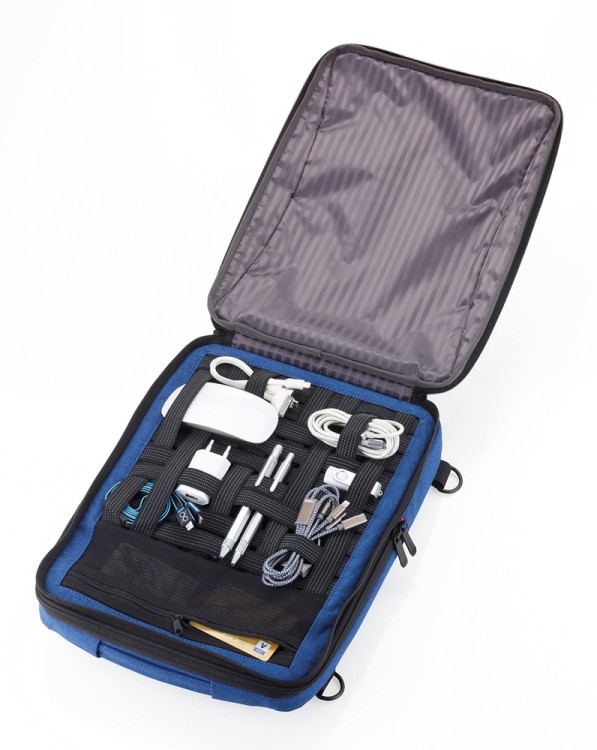 Troika RUC71/DB Деловой рюкзак для зарядки электронных устройств