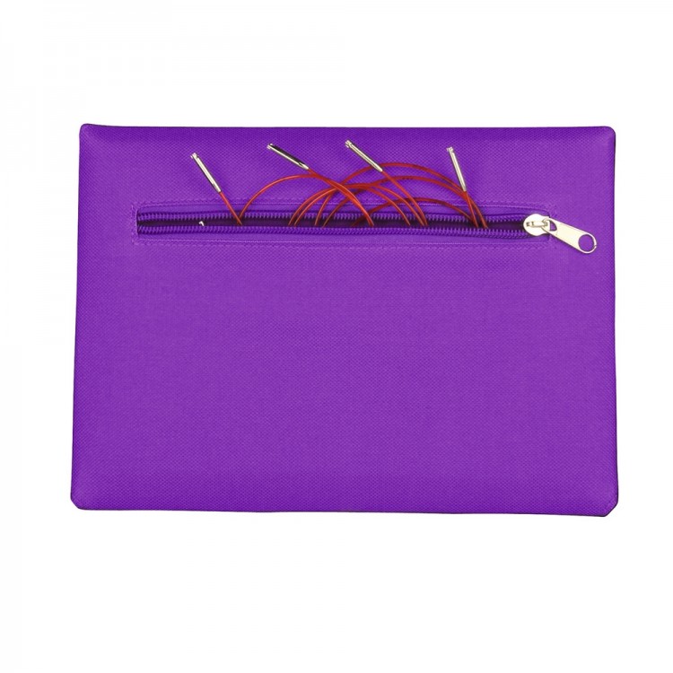 Addi 680-2/000 Набор круговых никелированных спиц со сменными лесками AddiClick Woolly Hugs