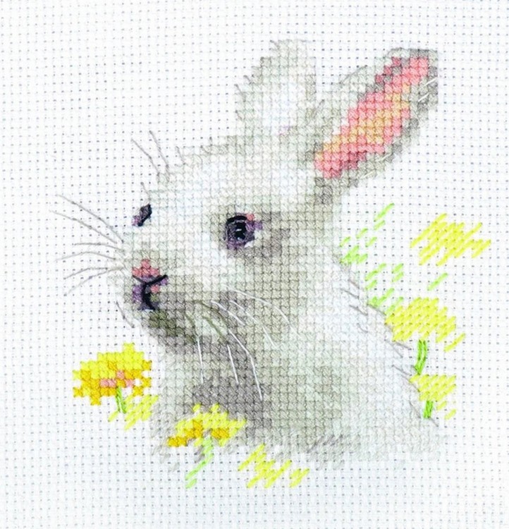 Набор для вышивания Алиса 0-226 Белый крольчонок