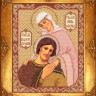 Набор для вышивания Русская искусница 329 Св. Петр и Феврония Муромские