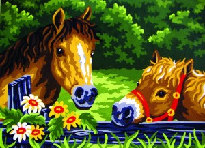 Collection D'Art 6235 Ткань с рисунком для вышивания