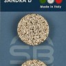 Sandra CARD228 Пуговицы, золотой металлик