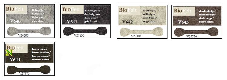 De Witte Engel BioFelt 20*30.V641 Войлок "BioFelt"