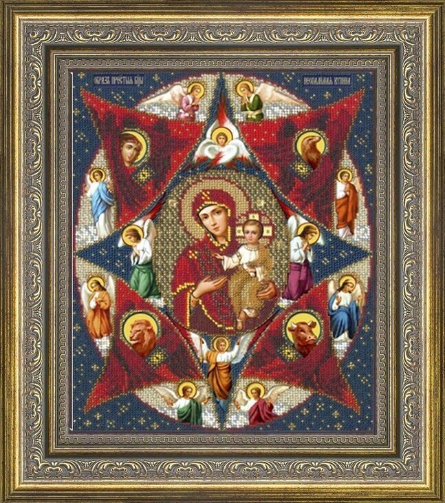 Мир багета Р050 486-180_ПЛ Рама для иконы Русская искусница