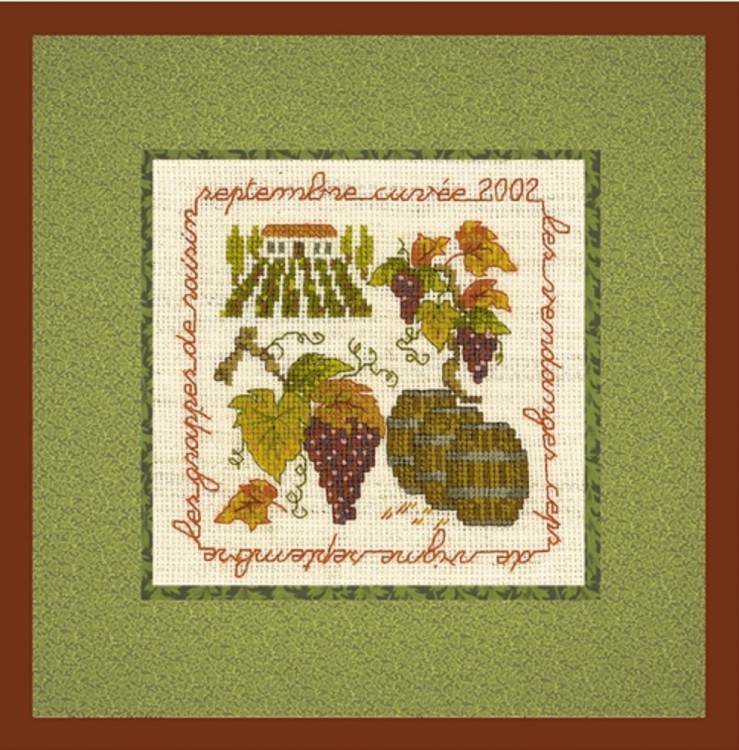 Набор для вышивания Le Bonheur des Dames 2236 La Vigne (Виноградник)