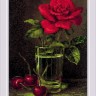 Набор для вышивания Риолис 2123 Роза и черешня