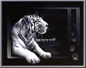 Панна J-0277 (Ж-0277) Белый тигр