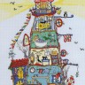 Набор для вышивания Bothy Threads XCT1 Cut Thru Lighthouse (Сократить через маяк)