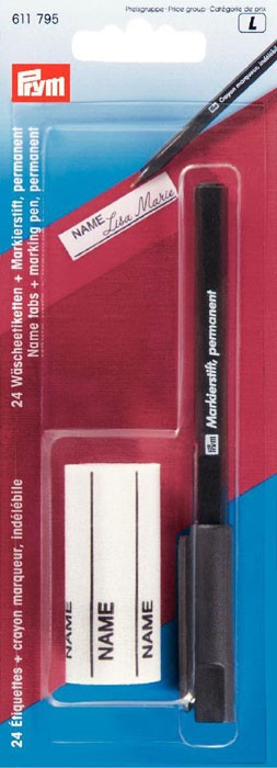 Prym 611795 Набор для маркировки белья