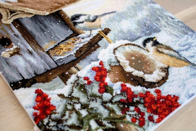 Набор для вышивания Luca-S BU4021 Птичий домик