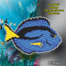 Арт Соло АТМ66 Магнит "Голубой хирург (Paracanthurus hepatus)"