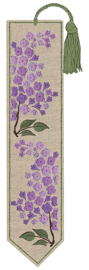 Le Bonheur des Dames 4729 Закладк "Bookmark Lilac" (Лилии)