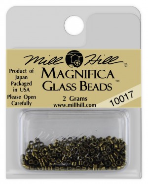 Mill Hill 10017 Olive Brilliance - Бисер Magnifica Beads