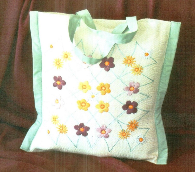Набор для вышивания Duftin 14-009 Сумка "Цветы"