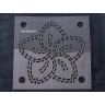 Hemline ERS.002 Шаблон для вышивки сашико "цветок сакуры"