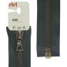 Riri 3523224/60/2818 Молния металлическая, разъемная, 6 мм, 60 см, темно-зеленый