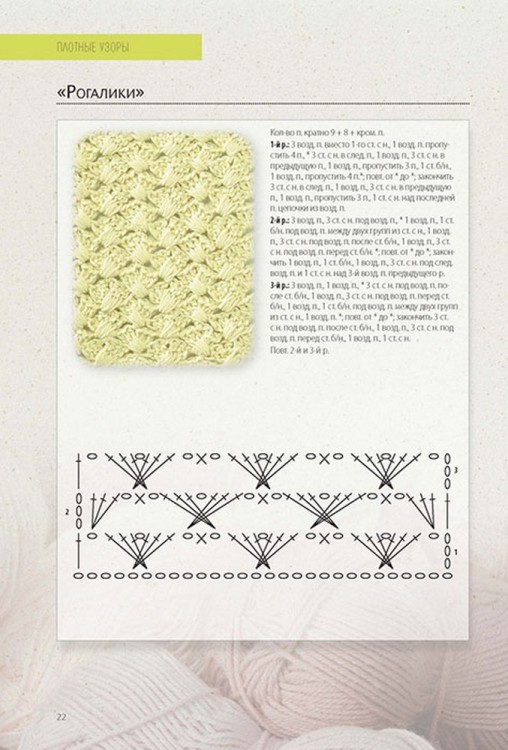БИБЛИЯ УЗОРОВ: 250 узоров для вязания крючком