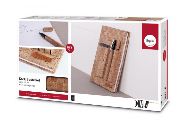 Rayher 63032000 Пробковый набор для изготовления обложки органайзера