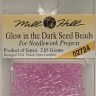 Mill Hill 02724 Pink Glow - Бисер Glow in the Dark (светится в темноте)