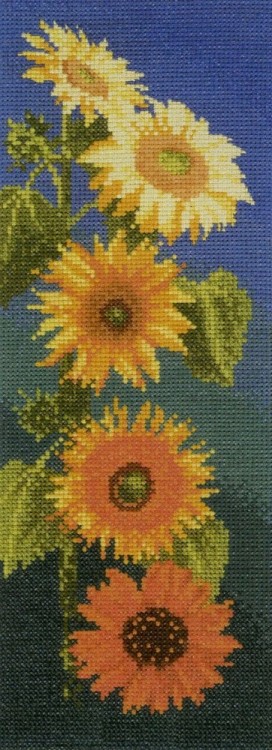 Набор для вышивания Heritage JCSF472E Sunflower (Подсолнух)