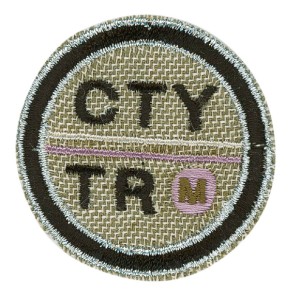 HKM 36906/1SB Термоаппликация "CTYTR"