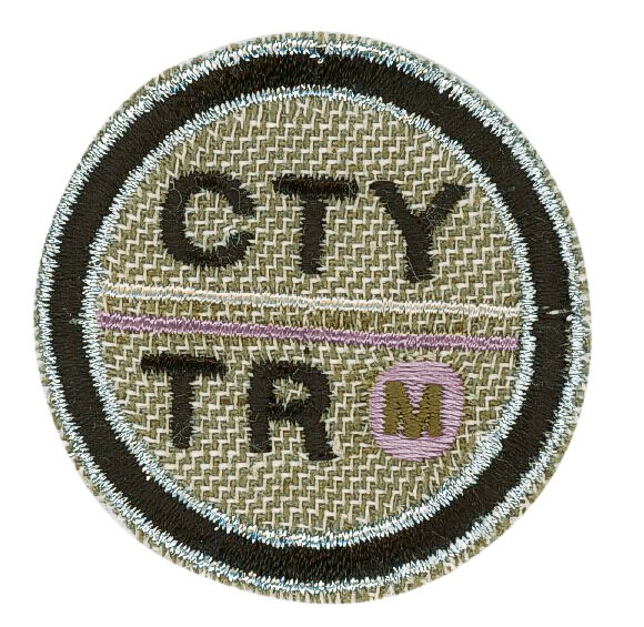 HKM 36906/1SB Термоаппликация "CTYTR"