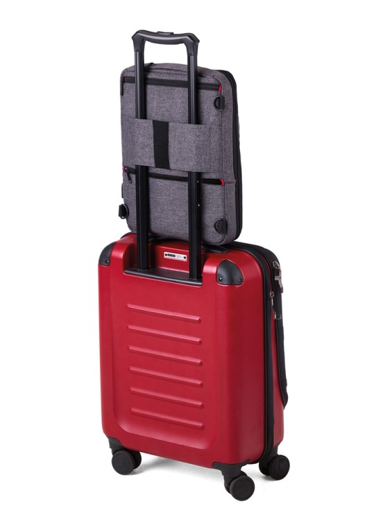 Troika RUC70/GY Деловой рюкзак для зарядки электронных устройств