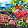 Белоснежка 273-AB Корзина с цветами