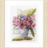 Набор для вышивания Lanarte PN-0154326 Flowers in bucket