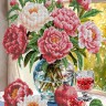 Каролинка ТКБЦ 3077 Пионы с гранатовым соком