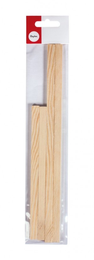 Rayher 64025000 Набор деревянных палочек для крепления пленки с  3D эффектом