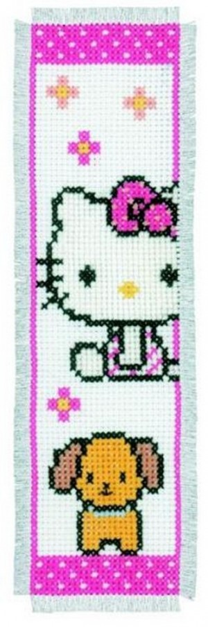 Vervaco PN-0157572 Закладка "Hello Kitty" (2 сюжета)