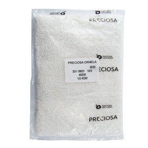Preciosa Ornela 311-19001-10/0-46205 Белый радужный меловый бисер 10/0 500 г
