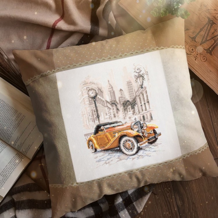 Набор для вышивания Чудесная игла 110-026 Ретро стиль. Нью-Йорк