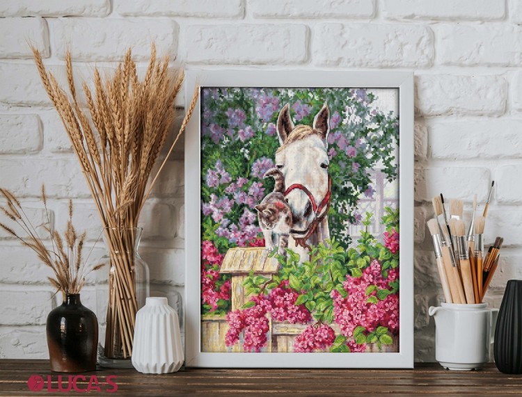 Набор для вышивания Luca-S B7012 Нежная привязанность