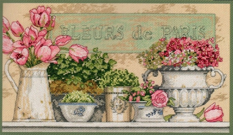 Набор для вышивания Dimensions 35204 Flowers of Paris (made in USA)
