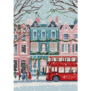 LetiStitch L9919 London Snowfall (Снегопад в Лондоне)