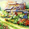 Gobelin Diamant 14.802 Цветущий палисадник